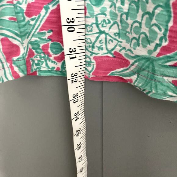 Lilly Pulitzer Cassie Pink Scorpion Bowl Holy Grail Knit Preppy Mini Dress S - Picture 4 of 8